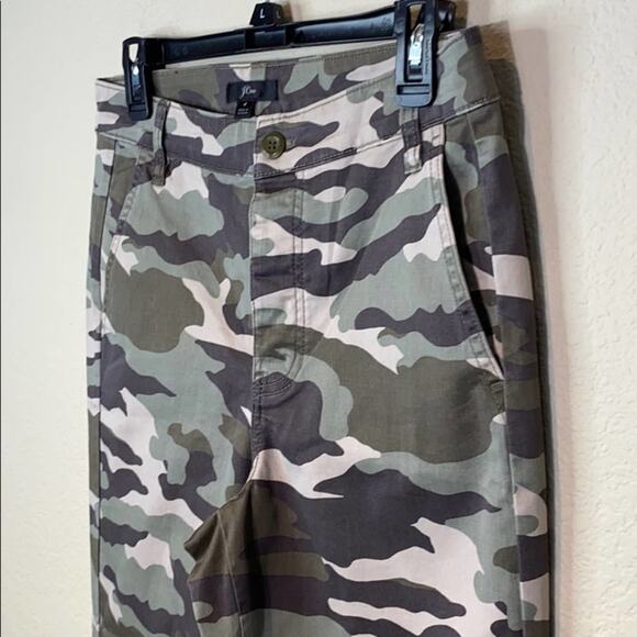 J. Crew Button Fly Camo Skinny Pants - Picture 5 of 8